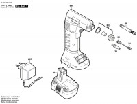 Bosch 0 603 946 622 Pag 9,6 V Air Pump 9.6 V / Eu Spare Parts